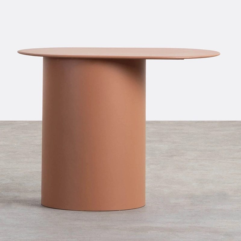 Carmen Metal Oval Yan Sehpa